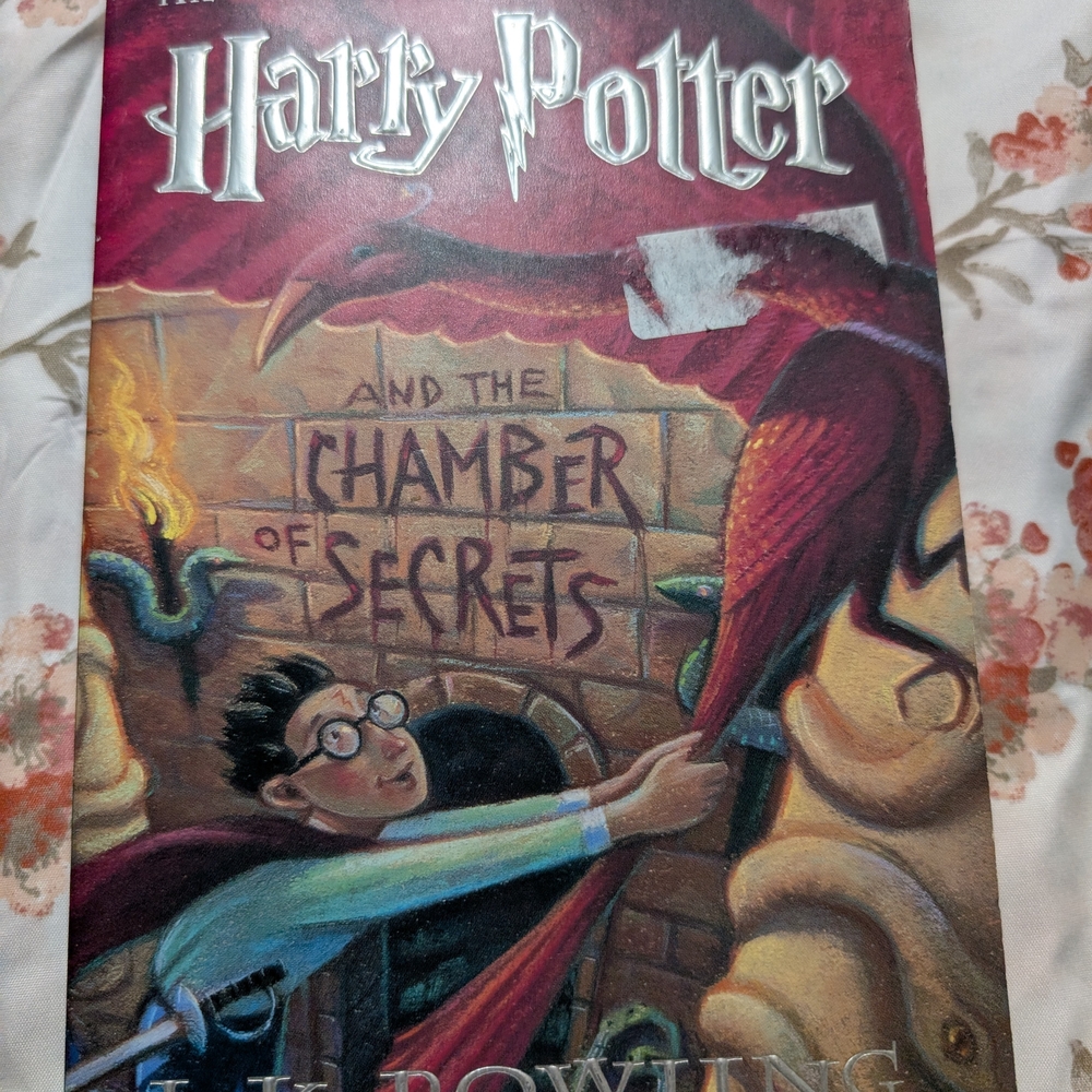 Harry Potter and the Chamber of Secrets Book Cover